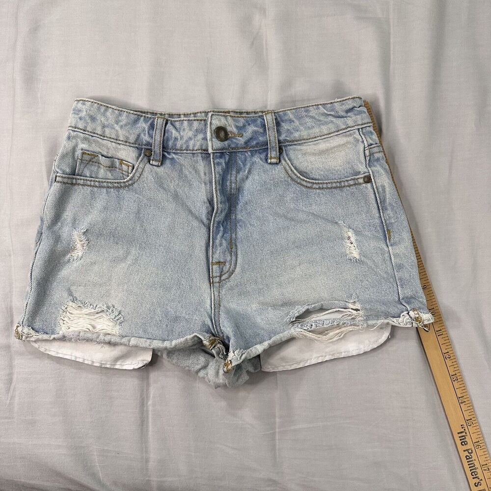 Black Orchid Los Angeles Jean Shorts Womens 5 Blue Jorts
